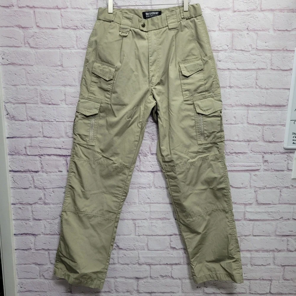 Blackhawk Warrior Wear Tactical Cargo Pants Men 34x34 Tan Khaki Gorpcore Utility